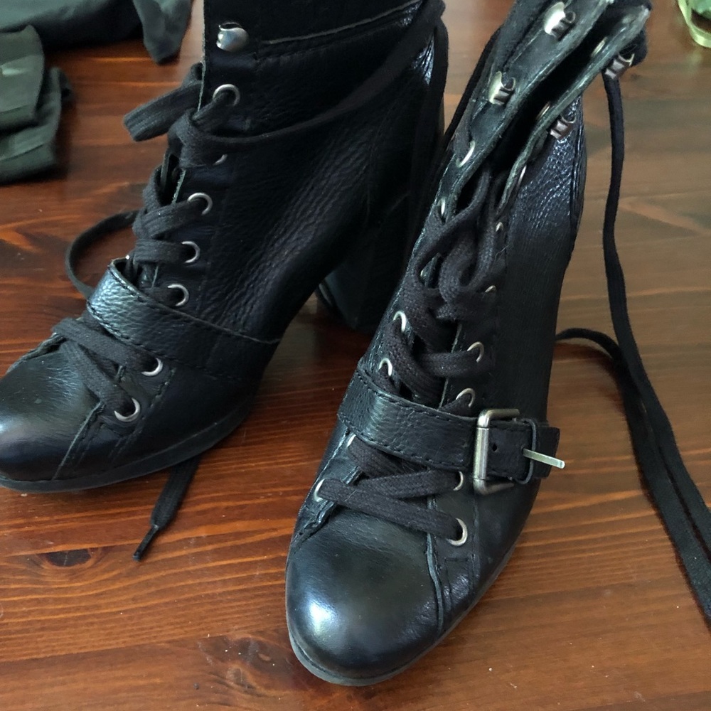 Nine West leather boots